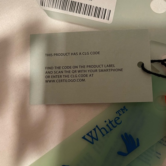 Off-White Mona Lisa Short-Sleeve Over Tee 'White/Black' - Picture 6 of 13